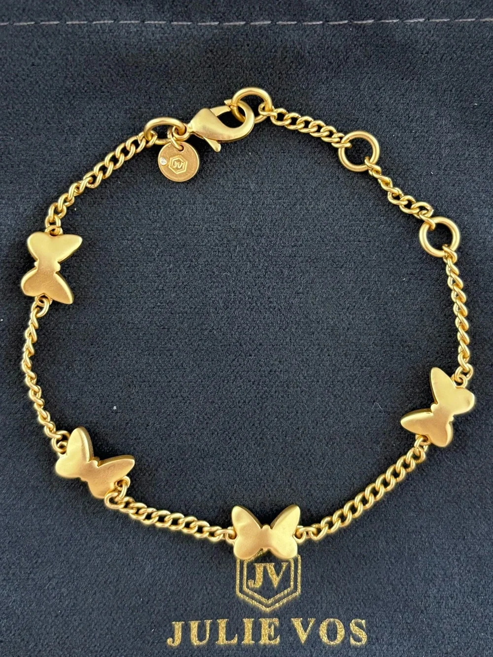 NWOT Julie Vos Papillon Delicate Bracelet